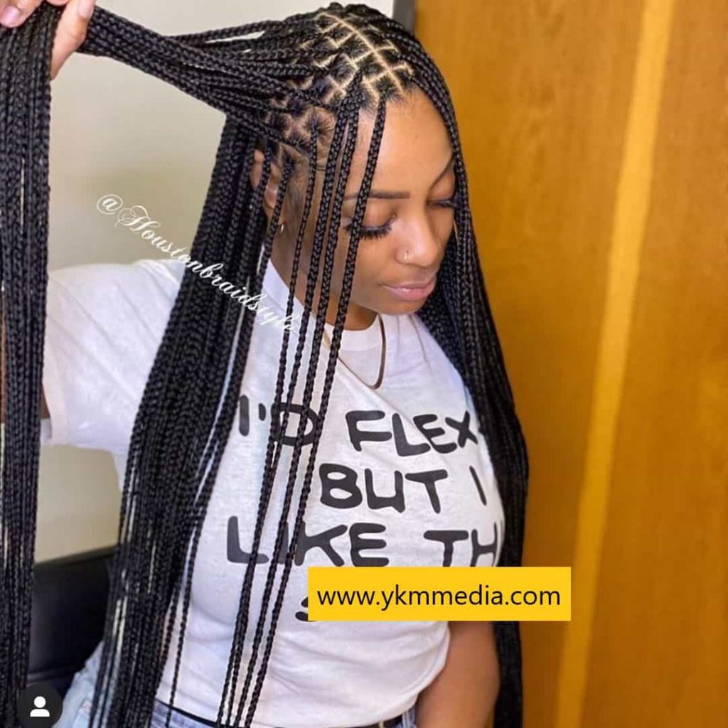 12 PICTURES Ravishing African Hairstyles For Long Hair - Latest Braids For Women