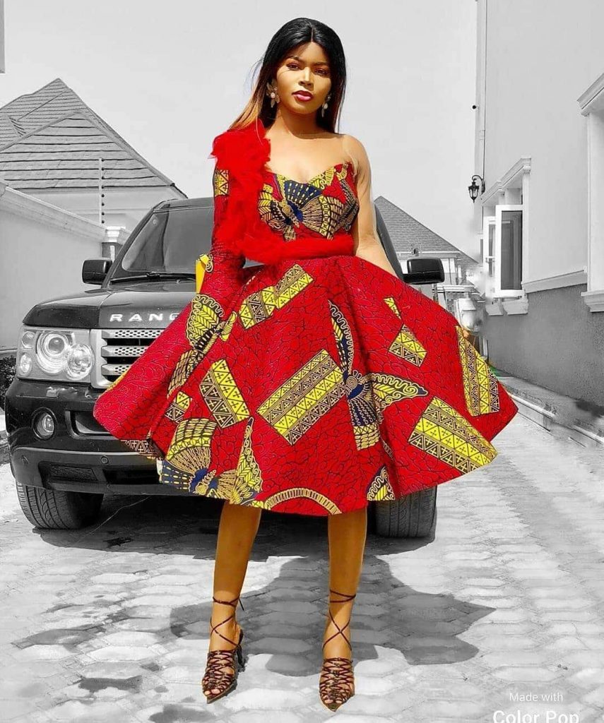 14 Ravishing Ankara Styles For Women - Tops and Short Gowns 2020