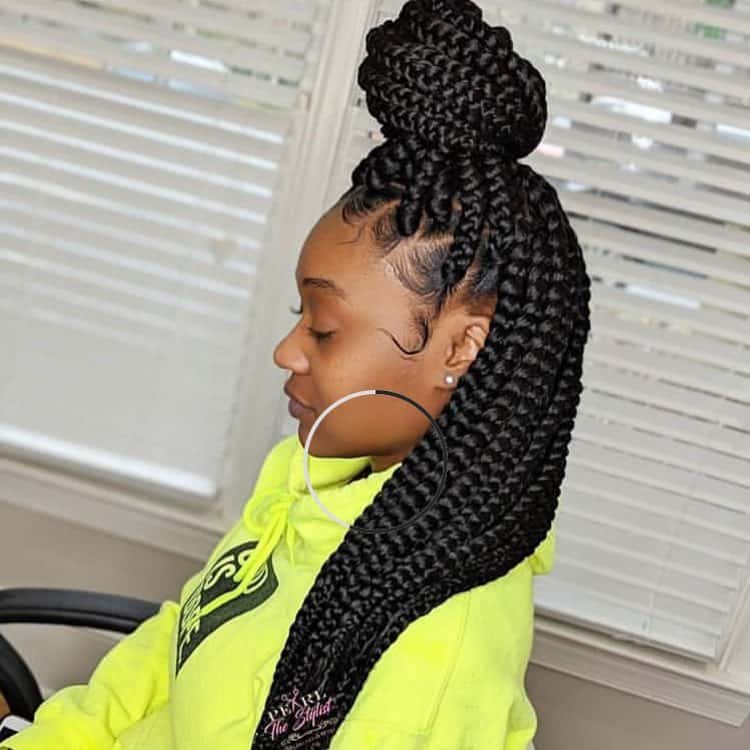 15 Breathtaking Braided Hairstyles - Angelic African Cornrow Braids 2020 