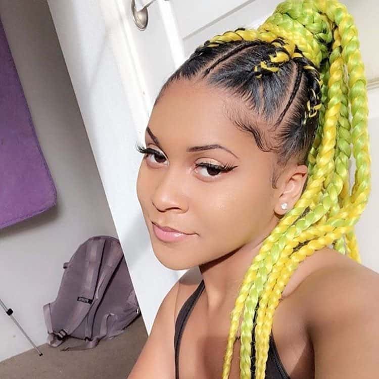 15 Breathtaking Braided Hairstyles - Angelic African Cornrow Braids 2020 