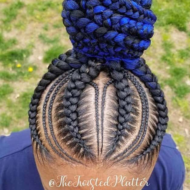 15 Breathtaking Braided Hairstyles - Angelic African Cornrow Braids 2020 