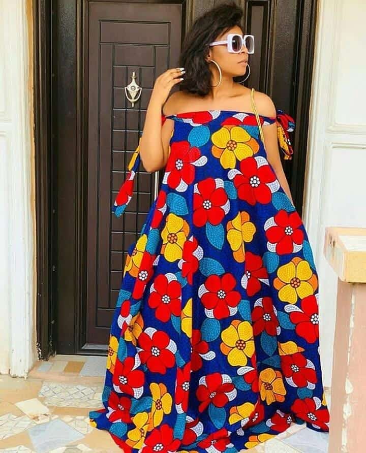 18 Most Decent African Dresses For Women - Ankara Styles 2020