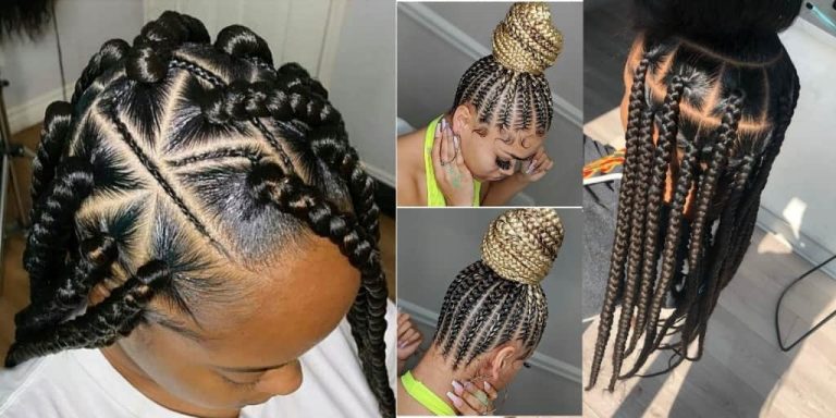 49 PHOTOS: Splendid Box Braids For Ladies – Black Braided Hairstyles