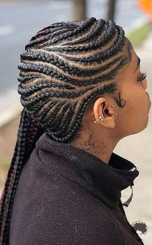 20 Gorgeous Ghana Hair Braids For Those Who Love Open Braids 05