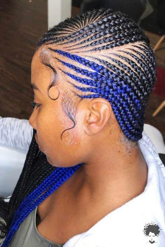 20 Gorgeous Ghana Hair Braids For Those Who Love Open Braids 09