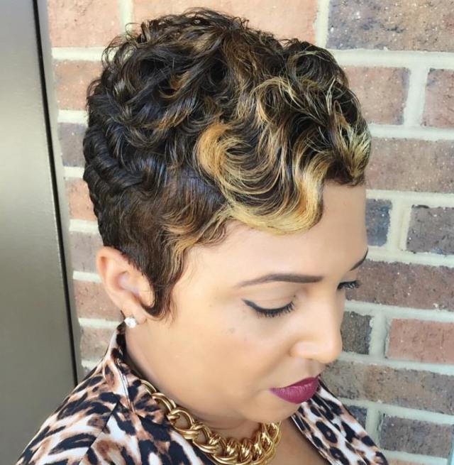 27 weave hairstyle with highlights BcC1a5XFhbt
