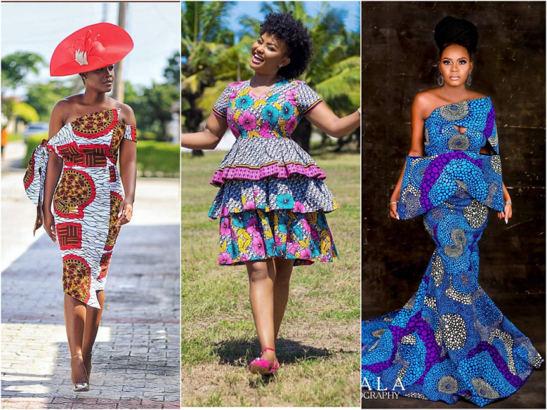55 most Beautiful Ankara Pattern Styles for Ladies