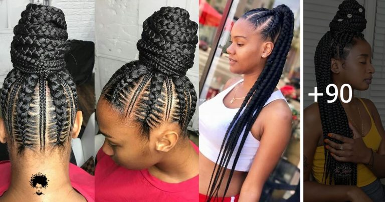 93 Photos: Best Braids & Ghana-weaving Hairstyles For Ladies in 2023