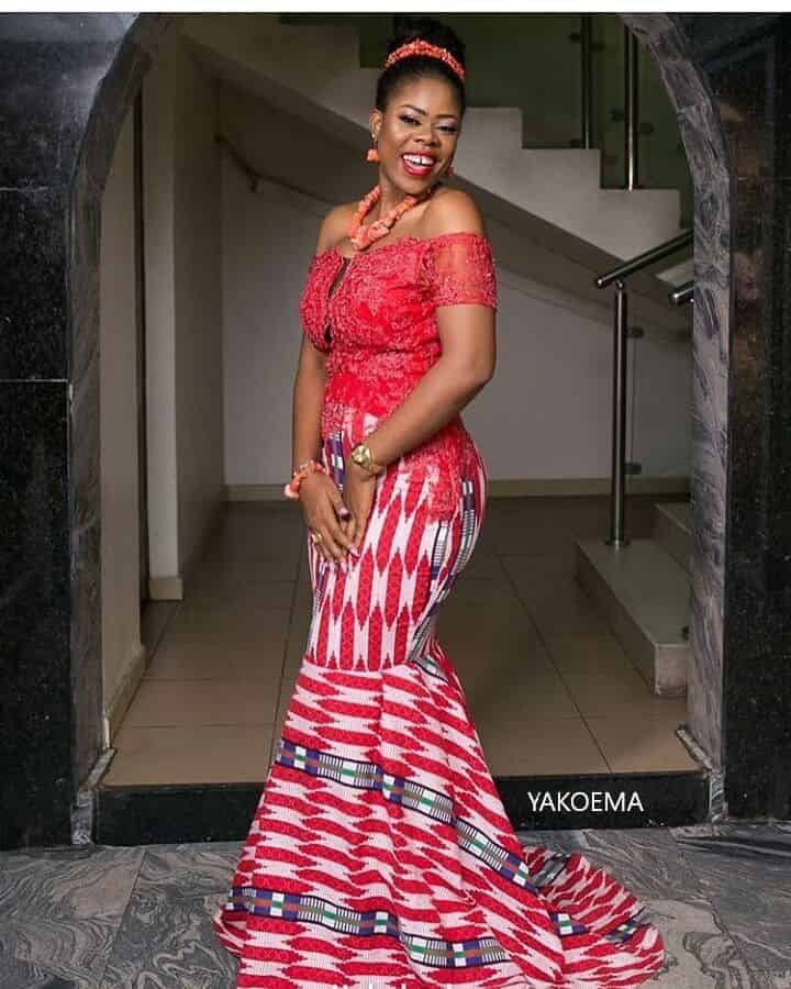 Dresses For Church Wedding - Glorious And Vibrant Kente Designs