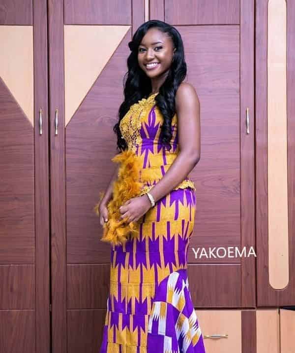 Dresses For Church Wedding - Glorious And Vibrant Kente Designs