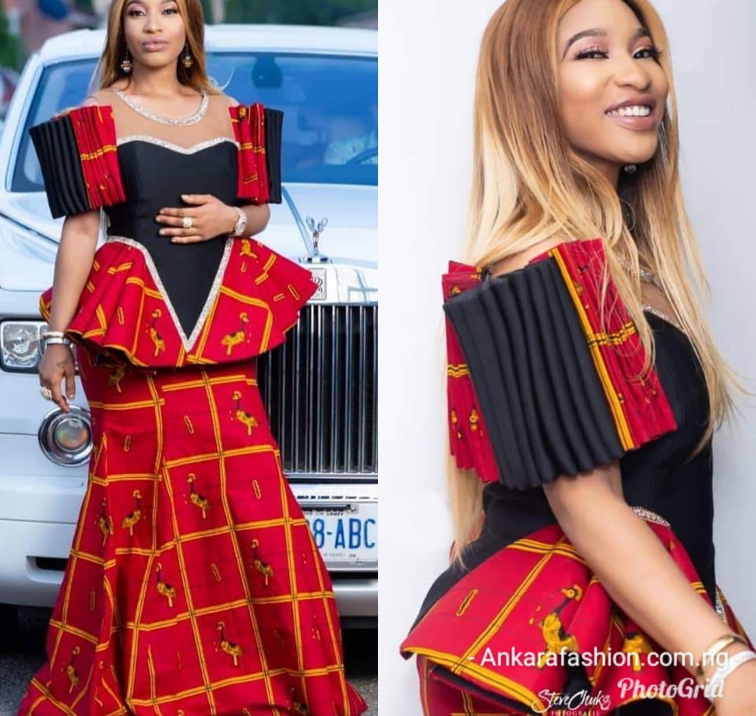 Ankara Design For Skirt And Blouse