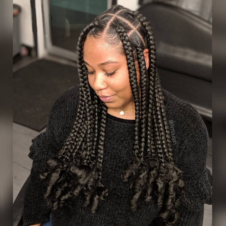 Knotless Box Braids