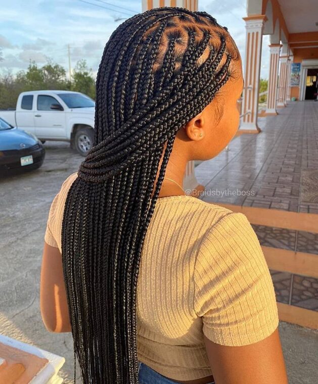 Knotless Box Braids