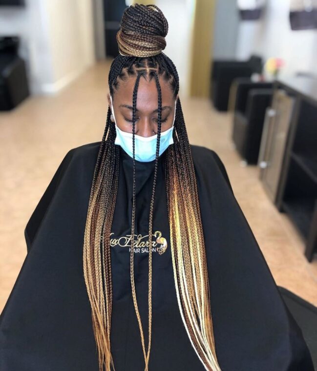 Knotless Box Braids