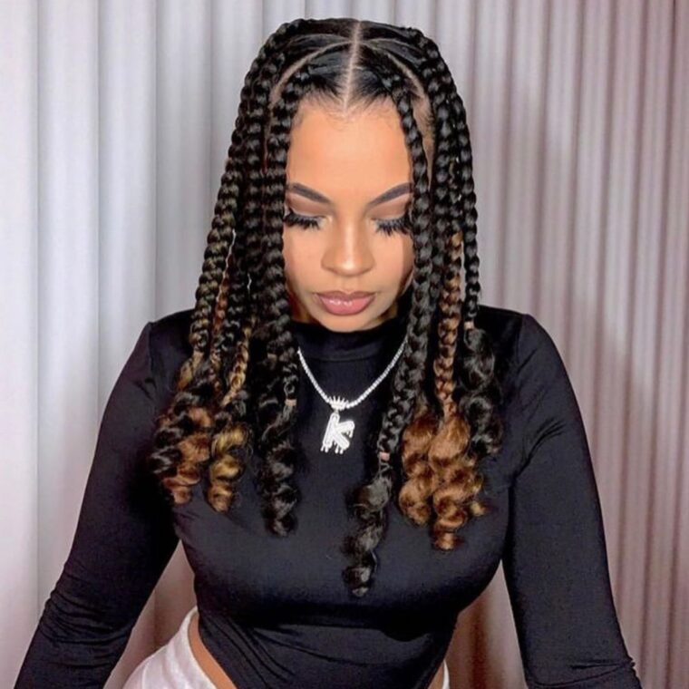 Knotless Box Braids