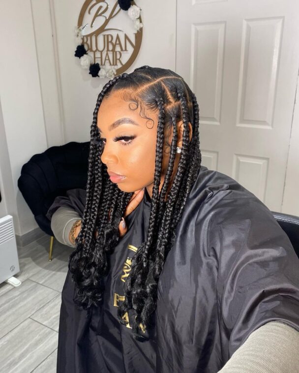 Knotless Box Braids