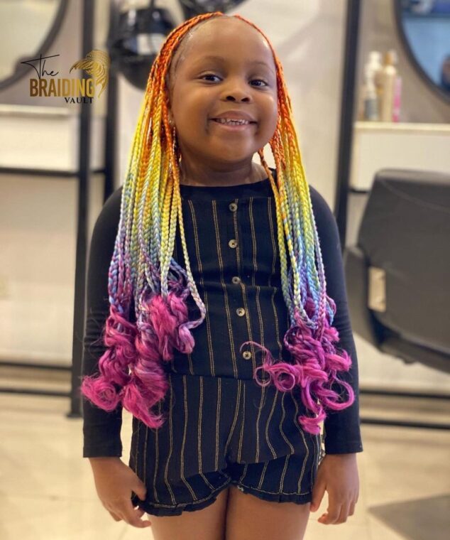Knotless Box Braids