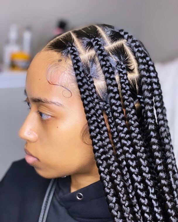 Knotless Box Braids
