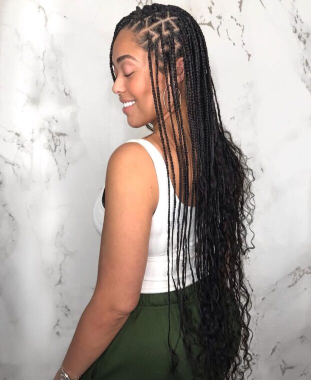 Knotless Box Braids