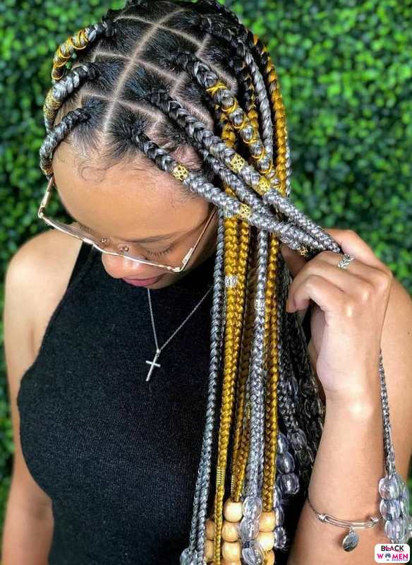 Latest Braids Hairstyle For Ladies 2021 Beautiful Braids 024