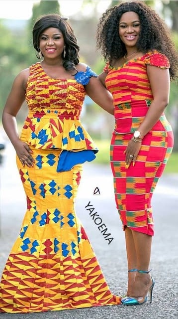Stupendous Ghanaian Kente Fashion Art -The New Face Of The Designers Creativity