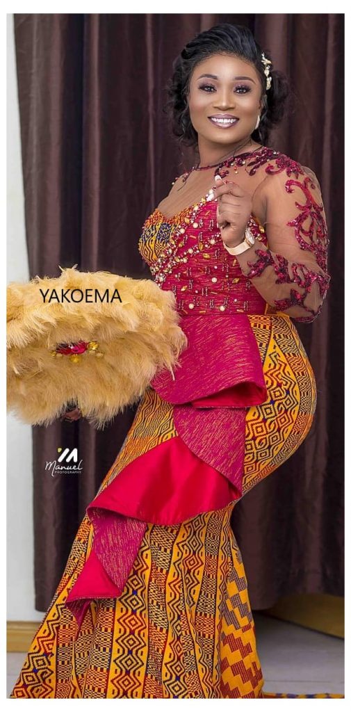 Stupendous Ghanaian Kente Fashion Art -The New Face Of The Designers Creativity