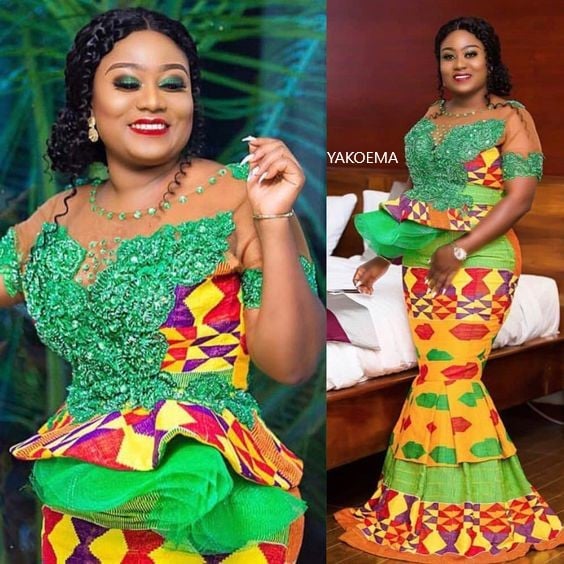 Stupendous Ghanaian Kente Fashion Art -The New Face Of The Designers Creativity