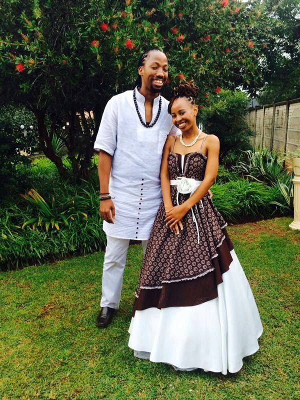 Tswana Traditional Wedding Attire For Couples 2017 Pictures