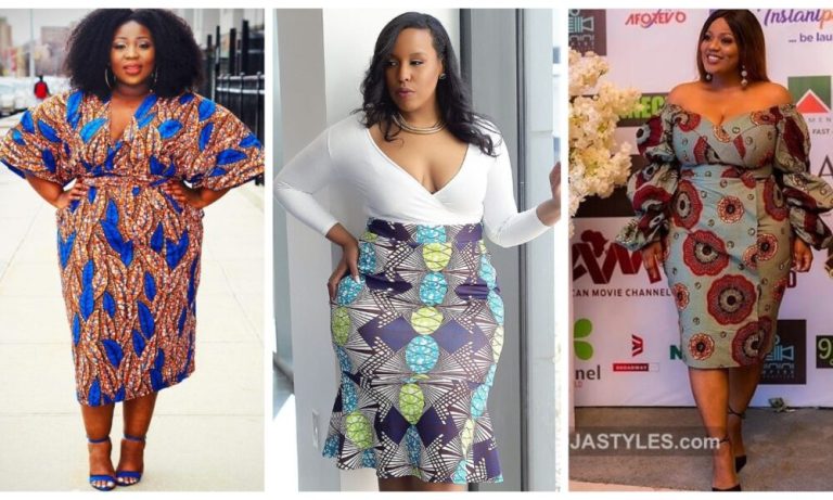 Ankara Design For Curvy Ladies/Plus size Ladies-100 Powerful Styles