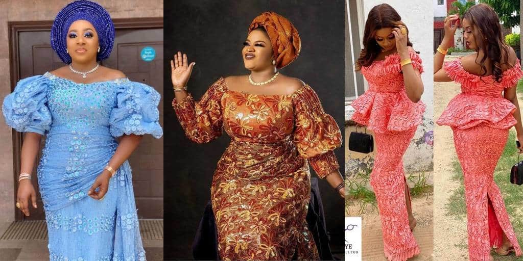 PHOTOS: Unique Asoebi Styles For Women – Latest Fashion Styles For Church & Wedding 2022