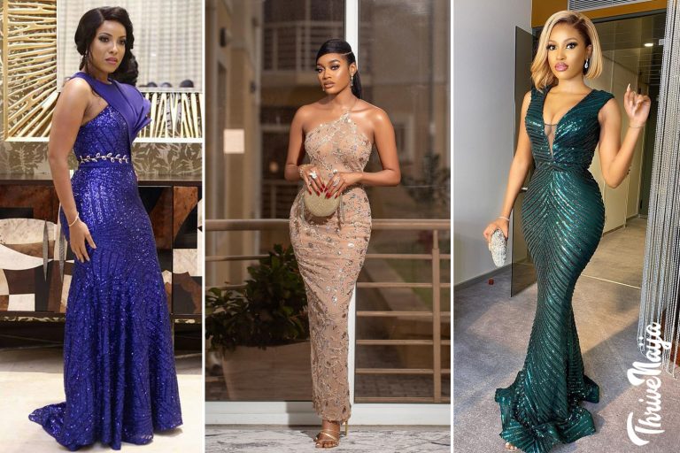 67 Beautiful And Trendy Lace Gown Styles