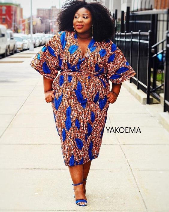 Amazing African Fashion Design For Fat Women - Sunny Plus-Size Dress Styles