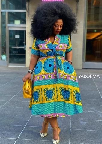 Amazing African Fashion Design For Fat Women - Sunny Plus-Size Dress Styles