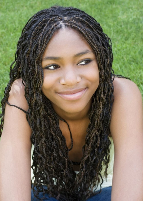 Long Twisted Braids Best Braided Black Hairstyles