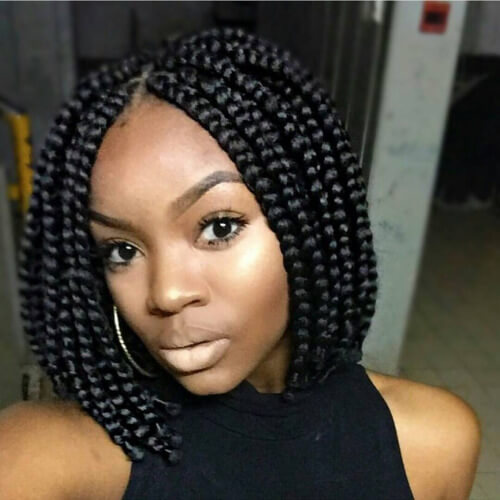Short to Medium Hairstyles for Black Women