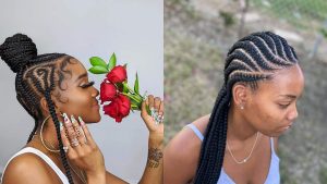 Best 2022 All Back Hairstyles: Top 60 Ghana Braid Styles