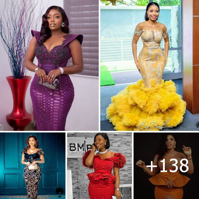 138 Photos: Best Aso-Ebi Dresses Marking African Weddings in 2024