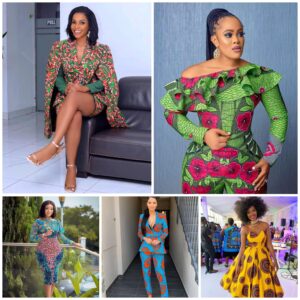 Ankara Power Dressing: Eye-Catching Colors and Bold Designs for a Show-Stopping Look!