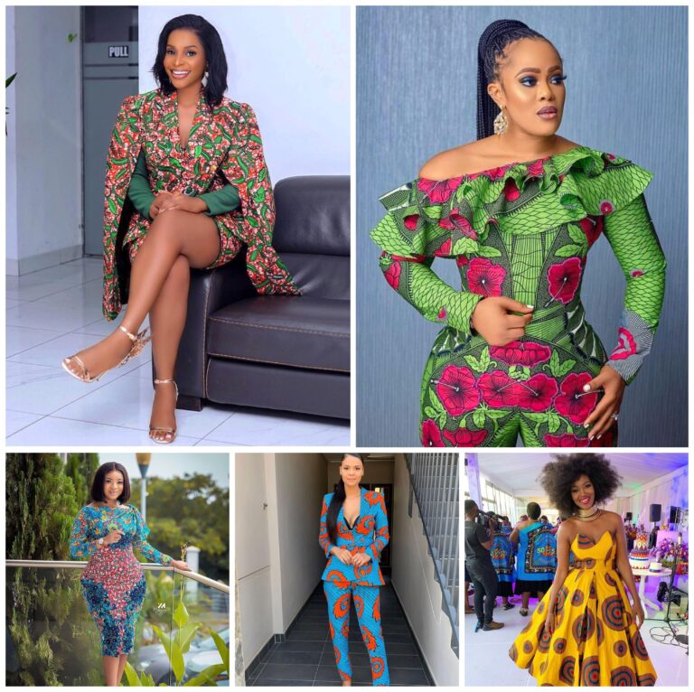 Ankara Power Dressing: Eye-Catching Colors and Bold Designs for a Show-Stopping Look!