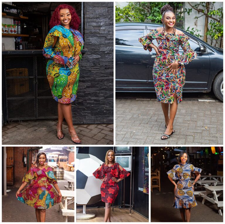 Ankara Short Dresses: Bright Colors and Playful Patterns to Refresh Your Wardrobe!