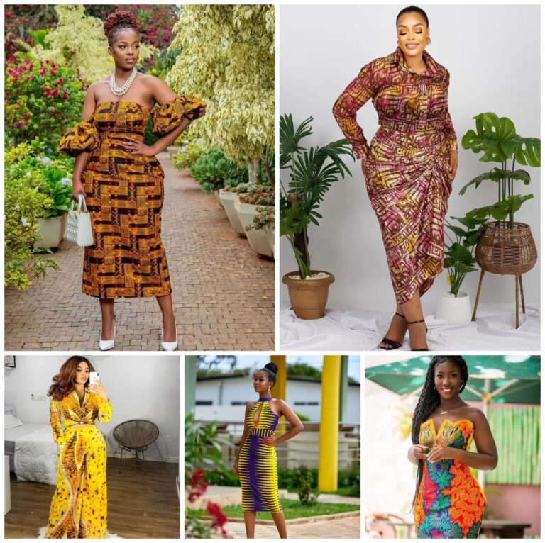 Ankara elegance Bold patterns and stunning silhouettes to elevate your wardrobe in 2024!