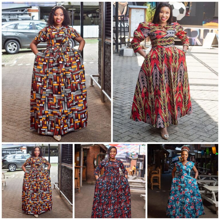 Bold and Beautiful: Make a Statement with these Eye-Catching Ankara Gowns for 2024!