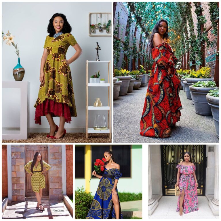 Elegant Ankara Gowns: Bold Colors and Timeless Designs for a Stunning 2024 Look!