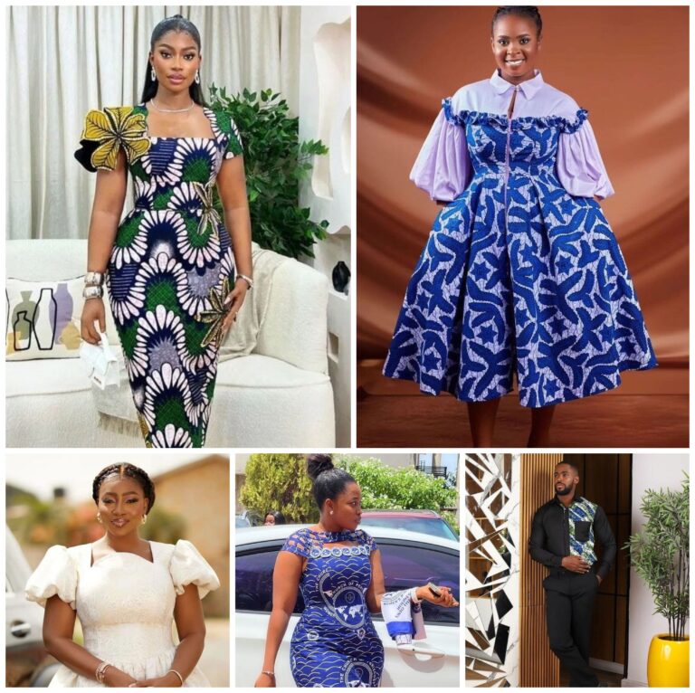 Elegant and bold Ankara dresses with unique designs, perfect for showcasing vibrant African fashion at any special occasion.