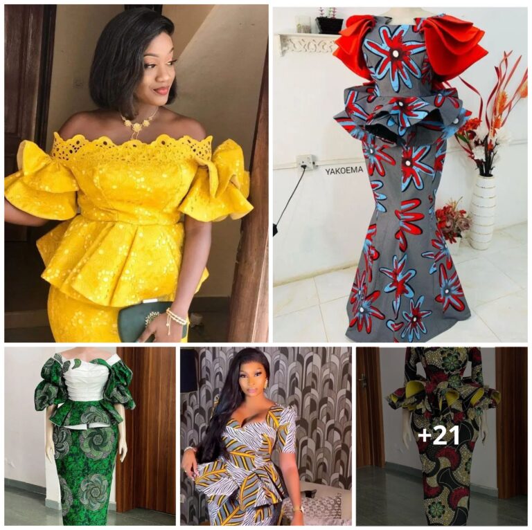 New Slit and Kaba Styles For Church & Wedding