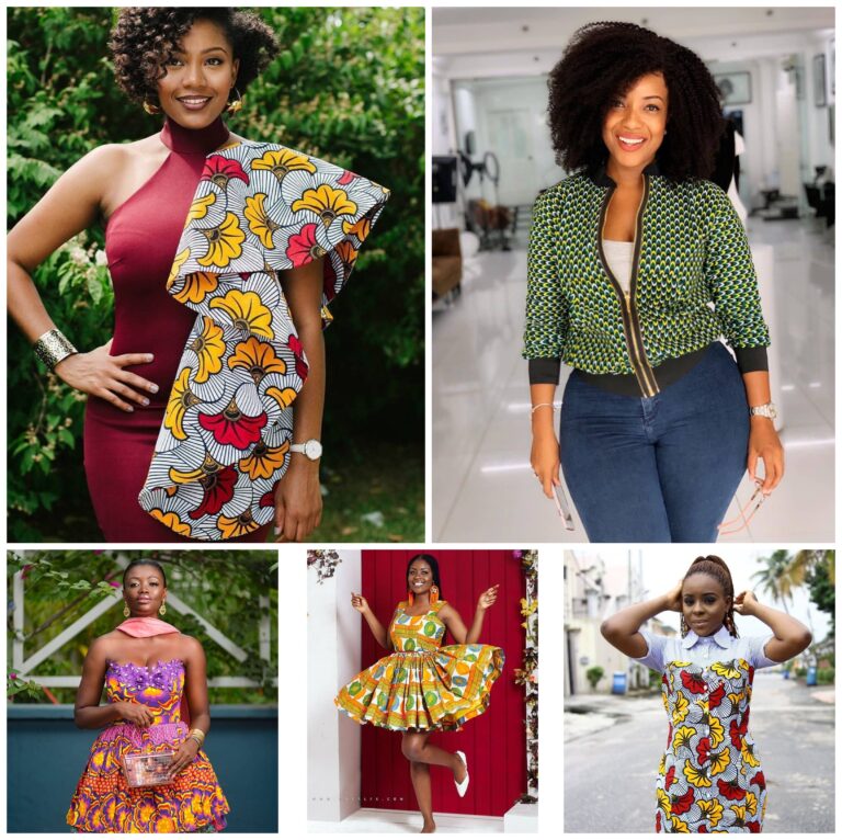 Playful Ankara Dresses Bright, Fun, and Perfect for Effortless Style in 2024!
