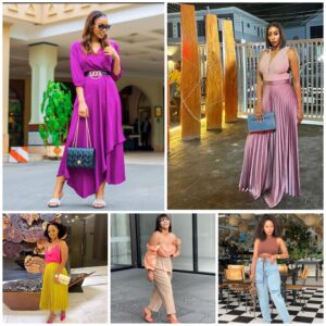 These outfits highlight stylish and flattering looks for your 30s, featuring bold colors, soft fabrics, and chic cuts for any occasion.