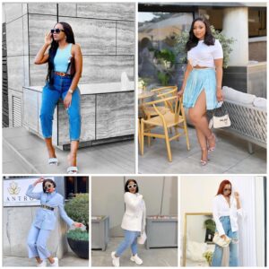 Weekend-ready looks with chic denim, bold colors, and fresh silhouettes. Whether casual or dressed up, these styles keep it effortlessly cool!