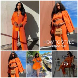 Orange Glow: Striking Outfit Inspirations for the Bold & Confident