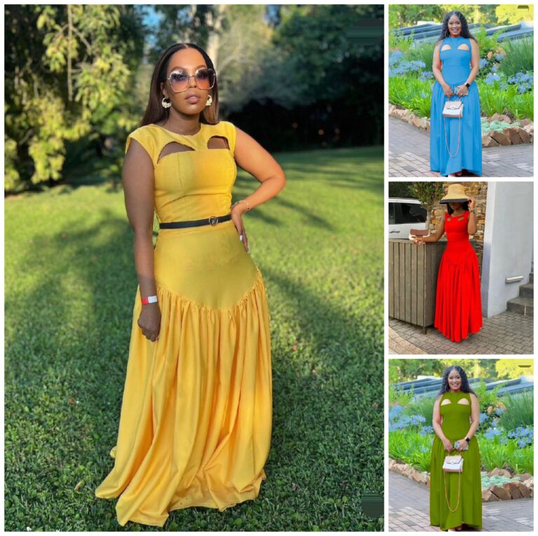 Vibrant Elegance: Stunning Cut-Out Maxi Dresses for Every Occasion